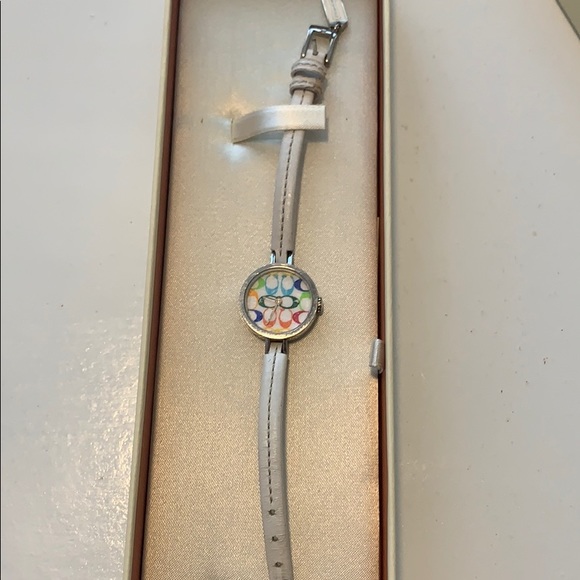 π·HPπ·Rare Authentic Coach Scribble Watch - Picture 4 of 13